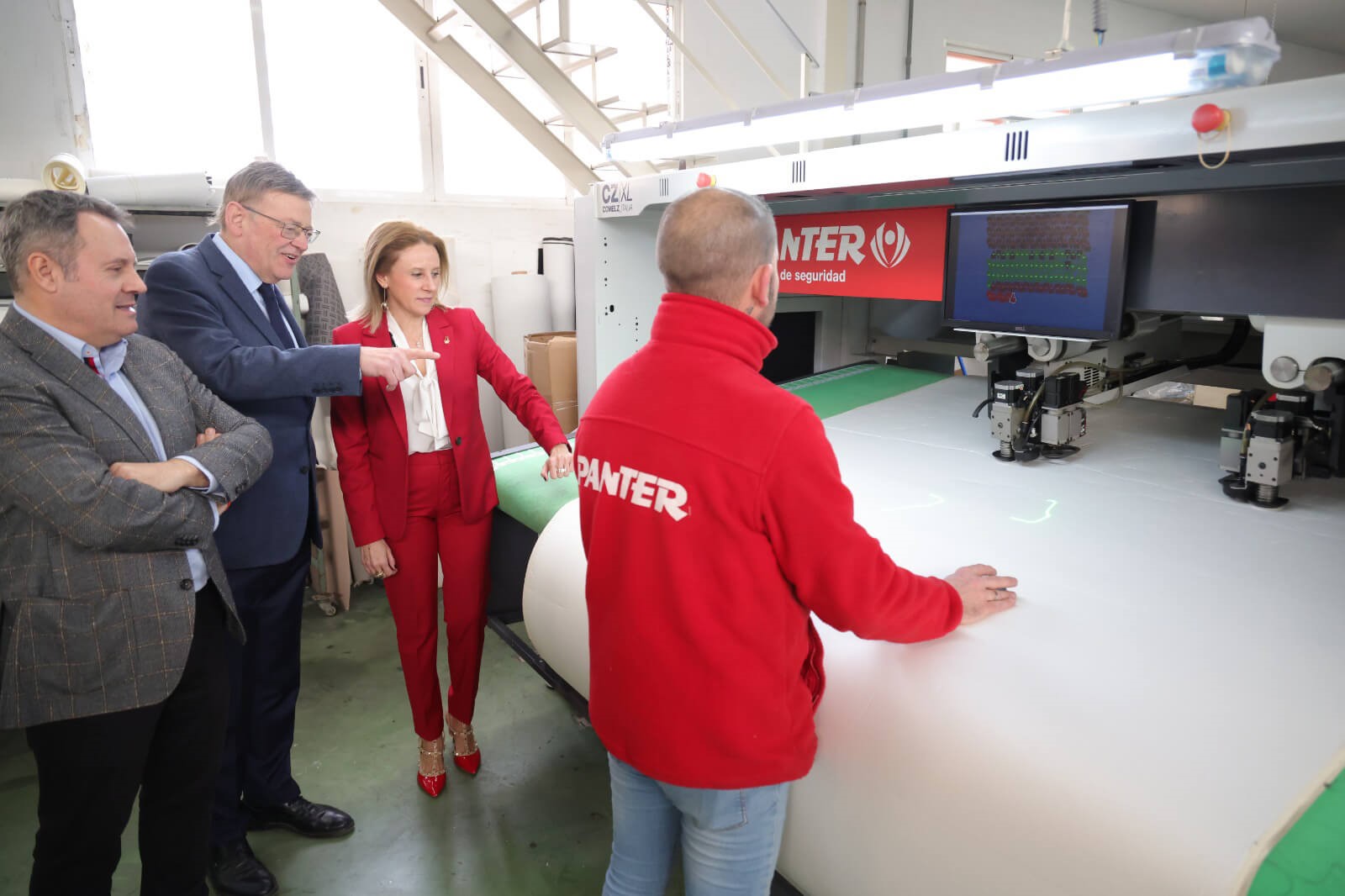 The Management of Panter with Ximo Puig, showing the company4